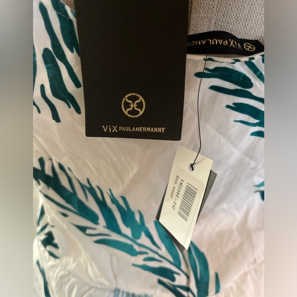 Women’s wrap sundress - palm print - women’s small - NWT - Picture 5 of 7